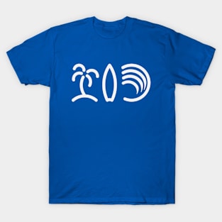 Minimalist Surfing T-Shirt